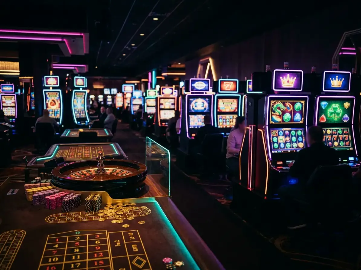 Casino-Lobby von Ghostino